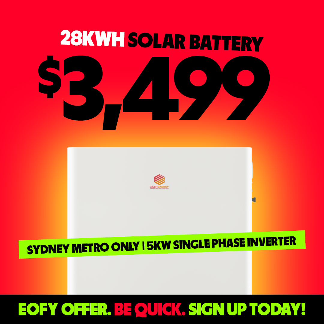 Aussie Solar Batteries Facebook ad: No deposit. Pay after install. We handle the paperwork.