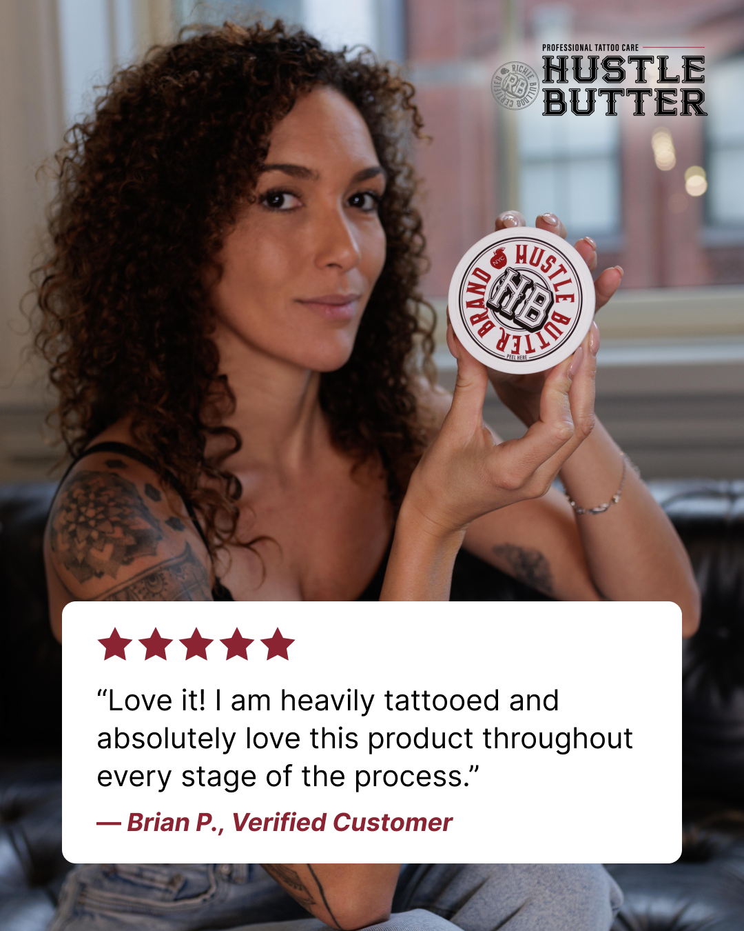 Hustle Butter Deluxe Facebook ad