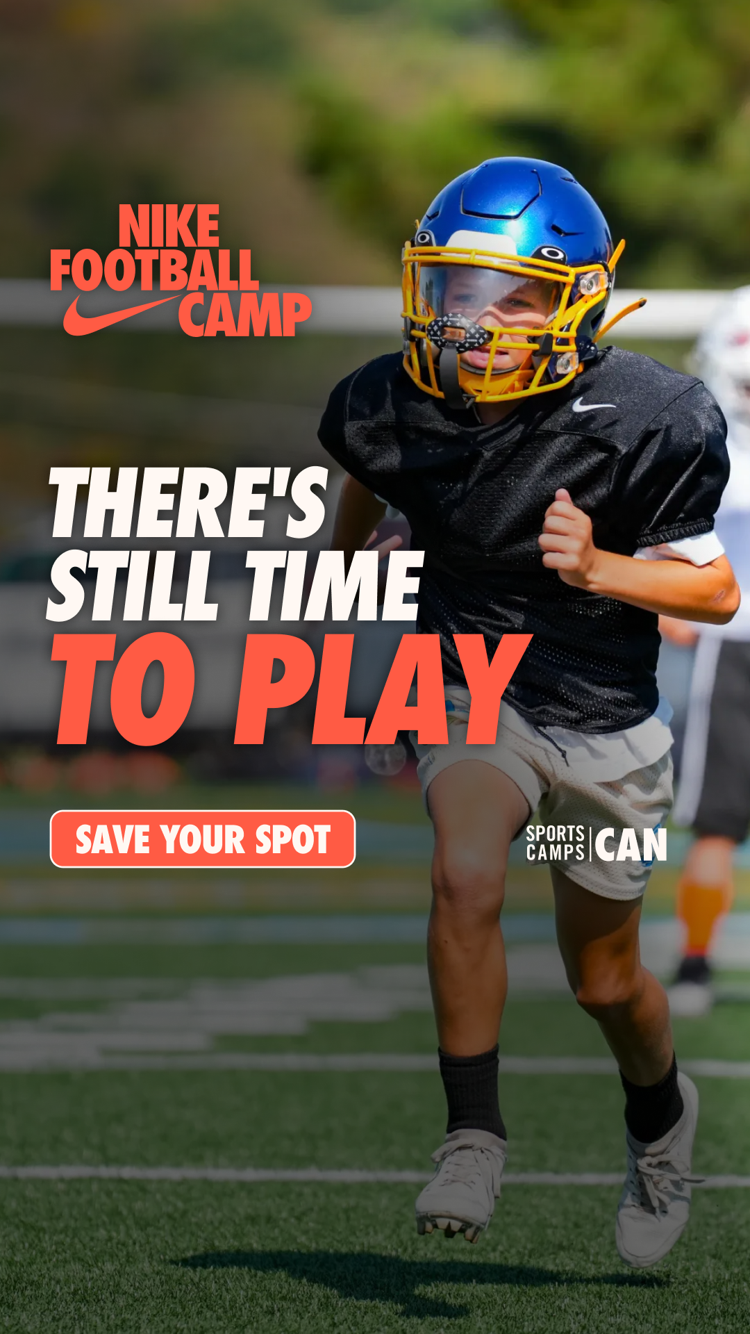 Nike Sports Camps Canada Facebook ad