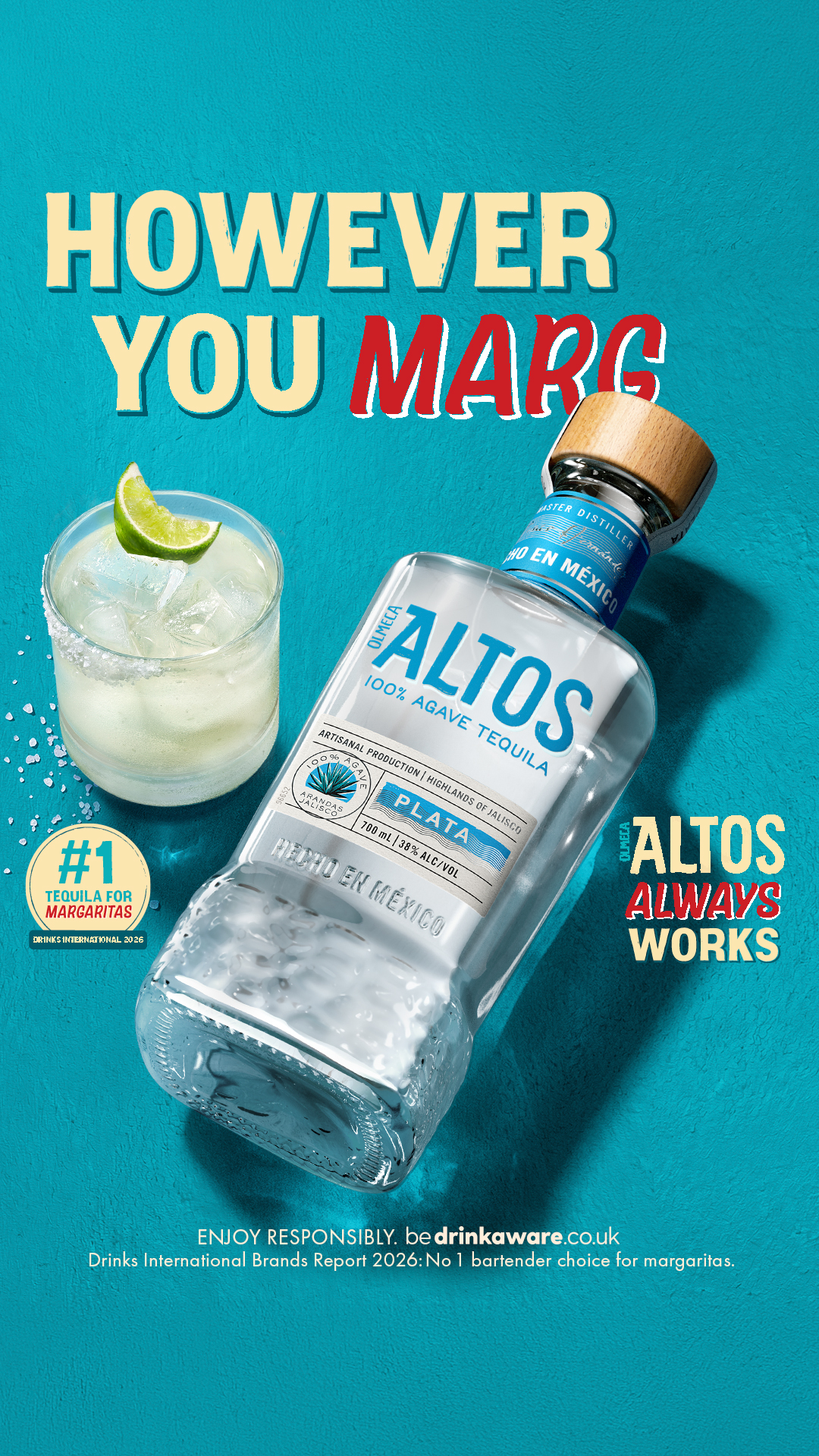Altos Tequila Facebook ad from Jul 13, 2026