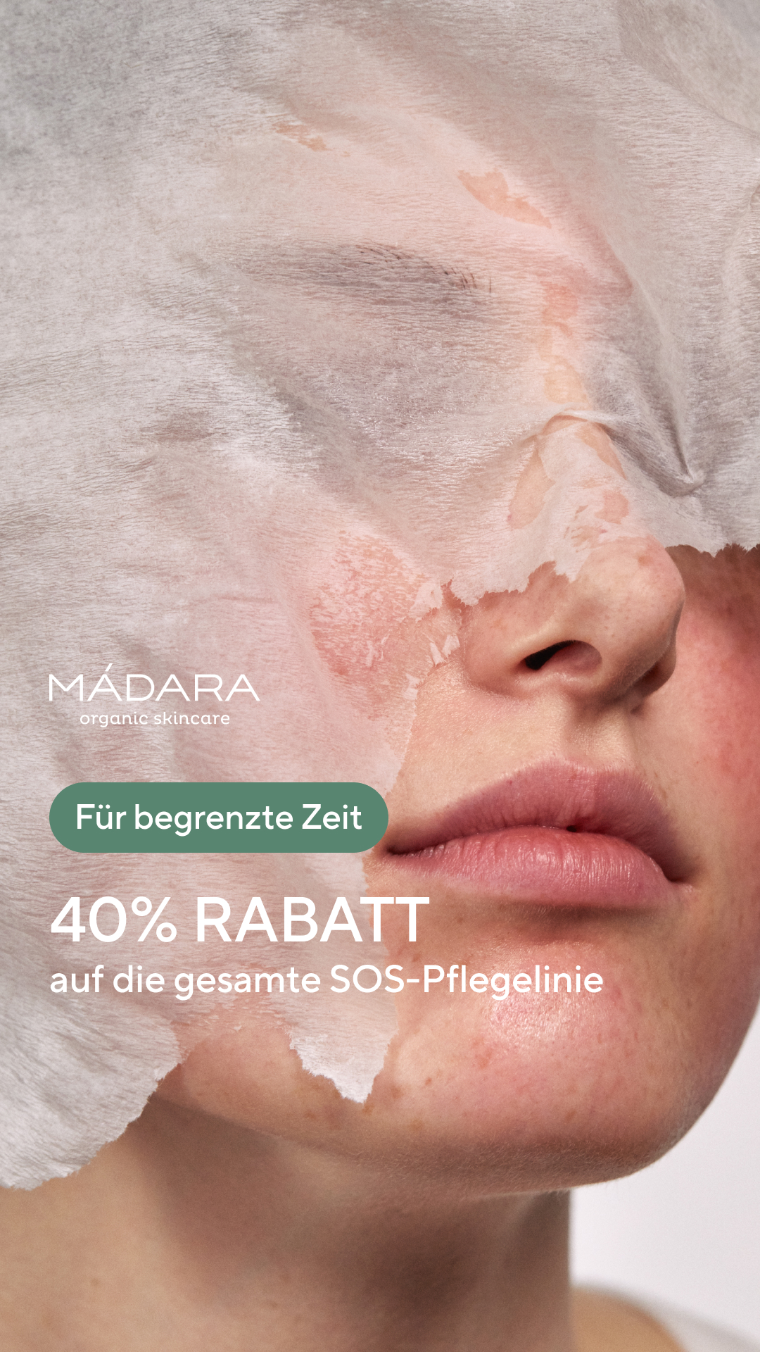 Mádara Organic Skincare Facebook ad