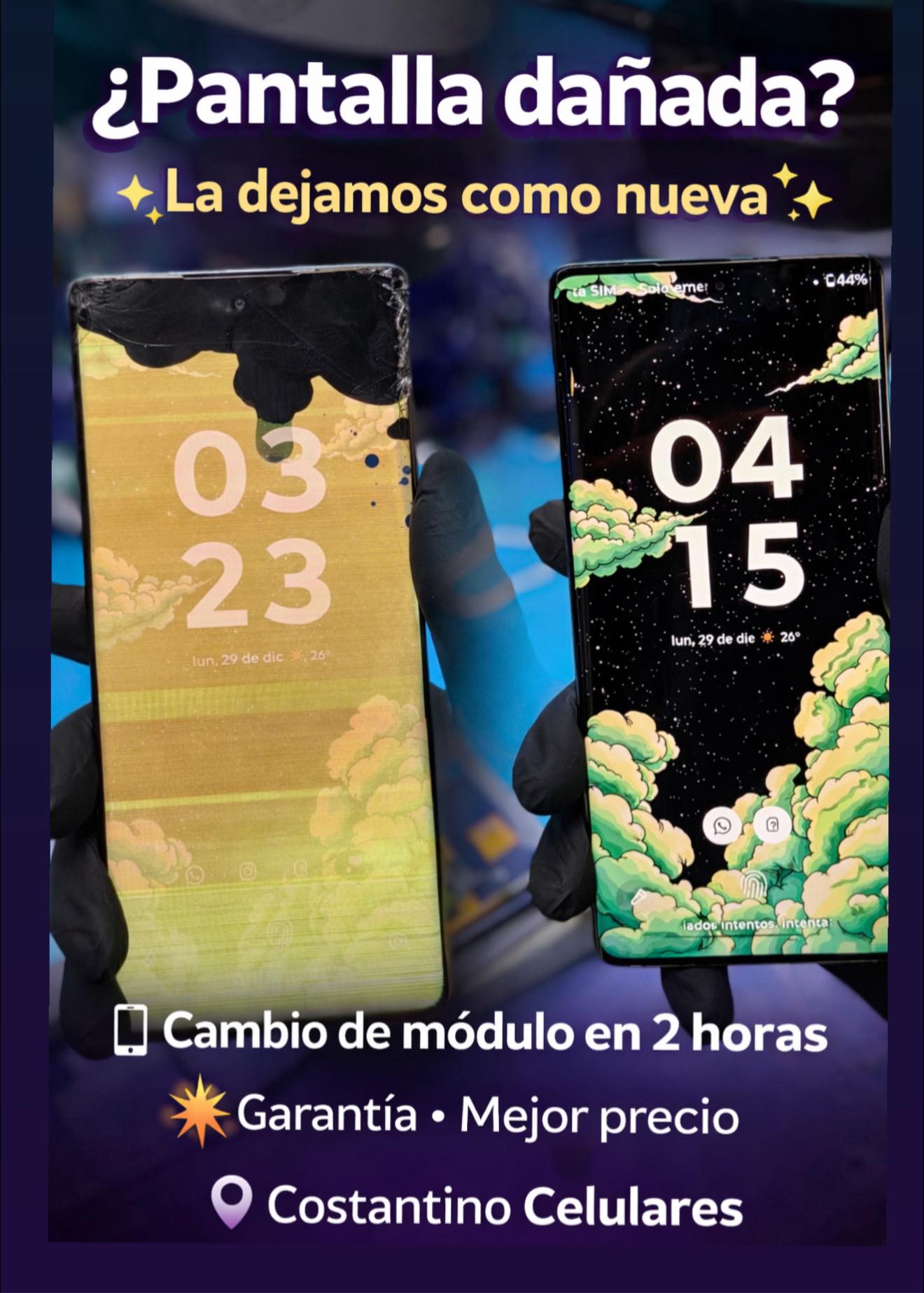 Costantino Tienda Tecnologica. Facebook ad: SOLO MAR DEL PLATA