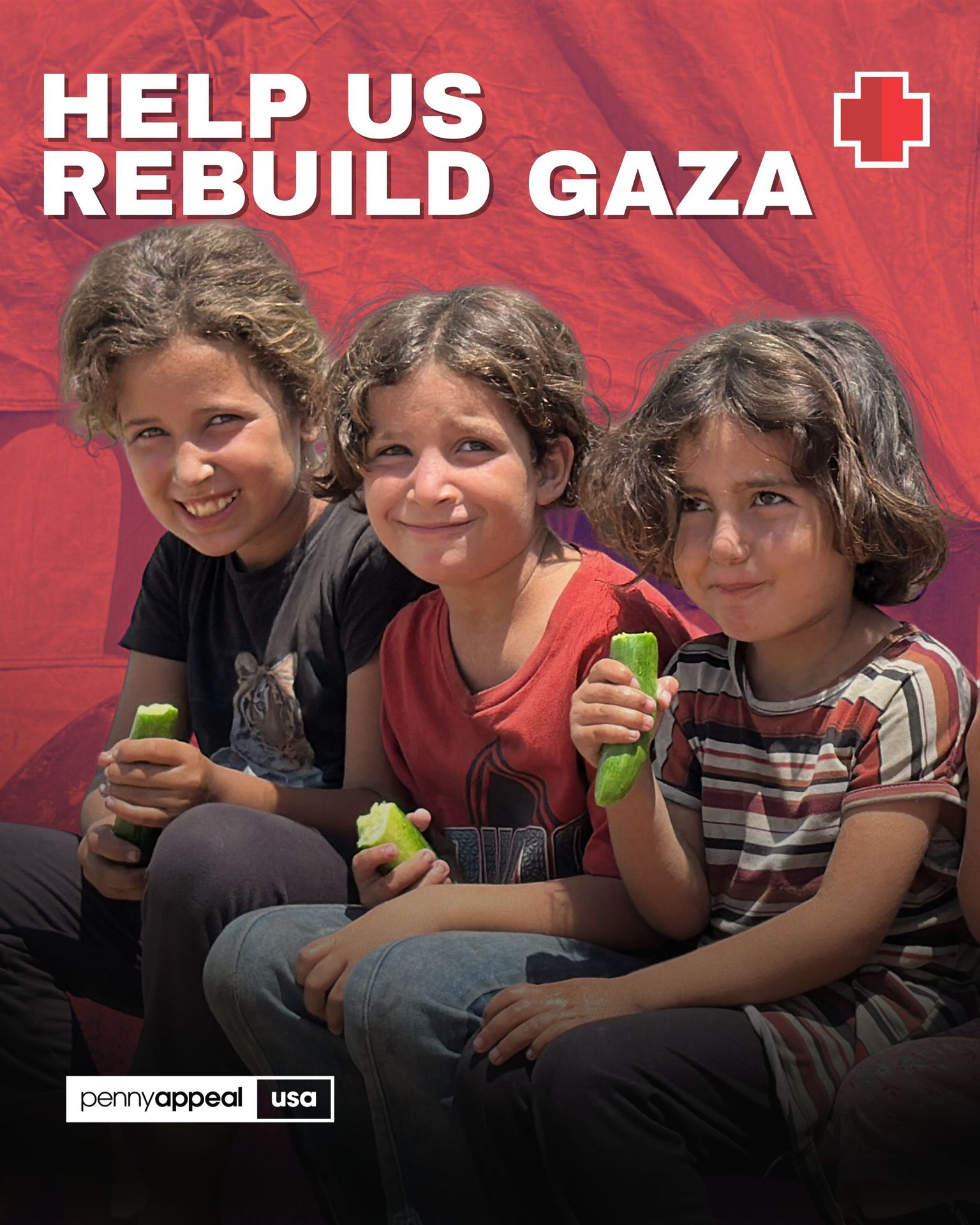 Penny Appeal USA Facebook ad: Feed a Family in Gaza Today