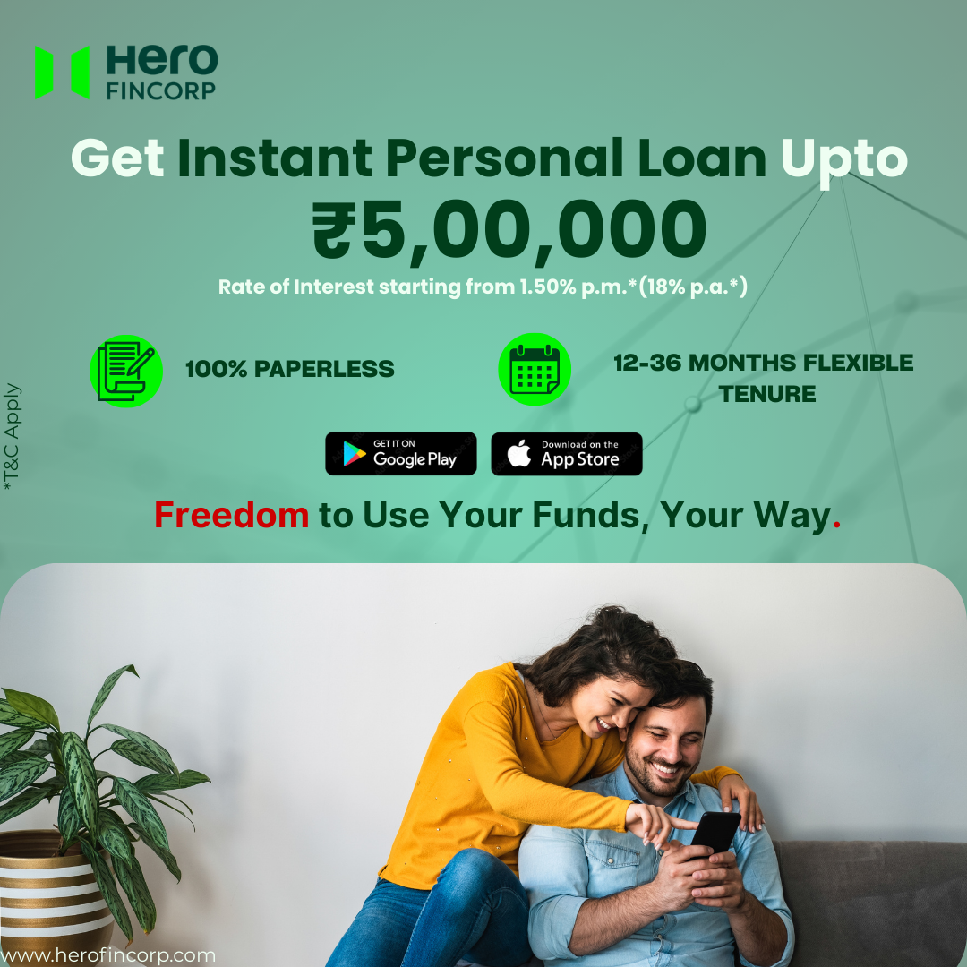 Hero FinCorp Facebook ad