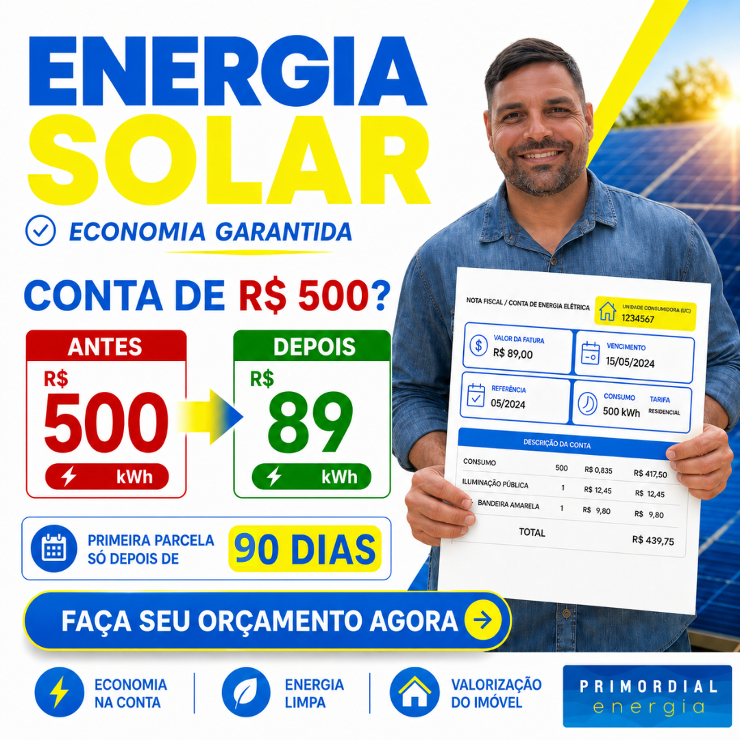 Primordial Energia Facebook ad: ORÇAMENTO IMEDIATO