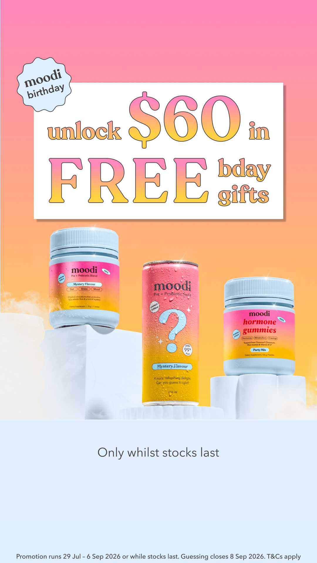 Moodi Facebook ad