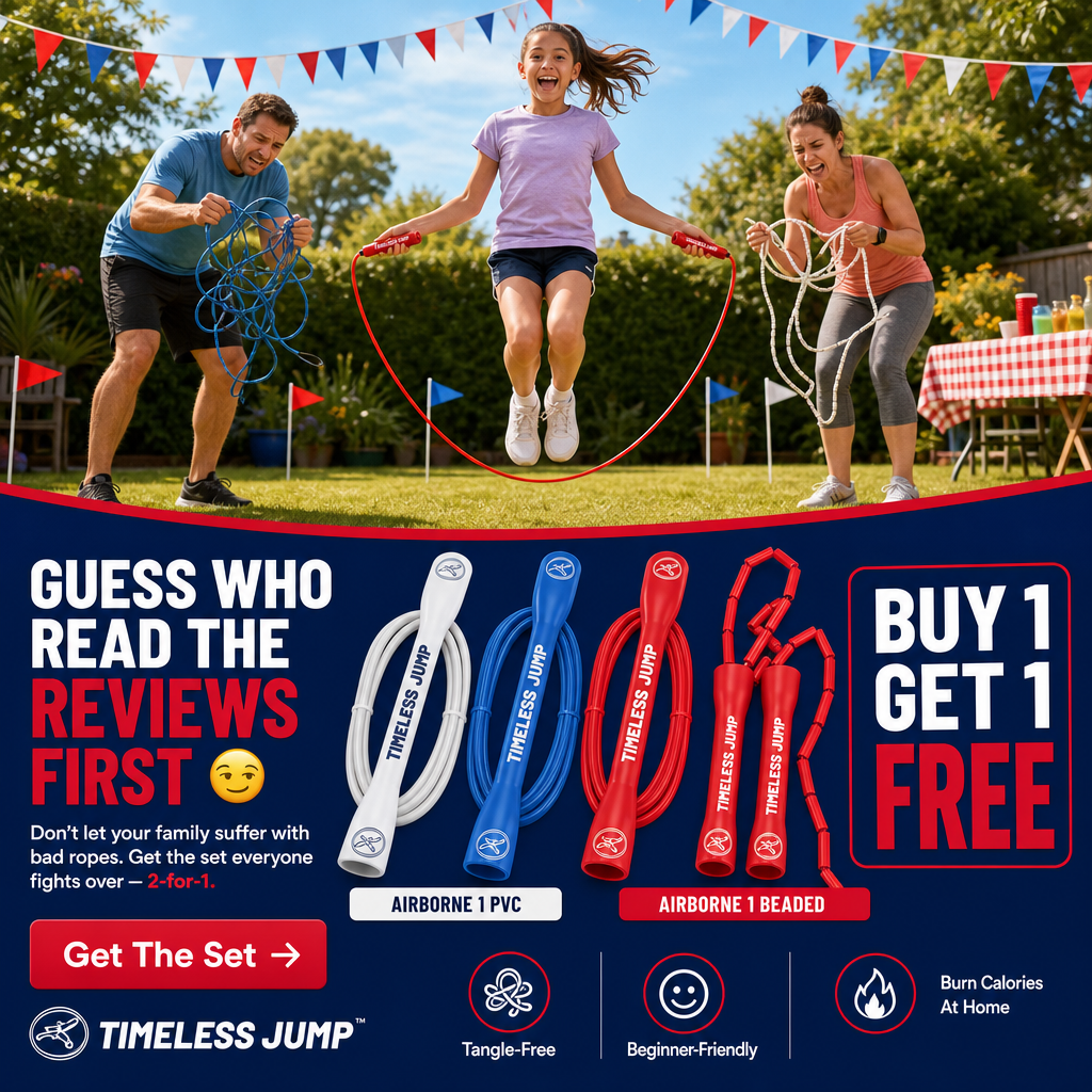 Timeless Jump Facebook ad