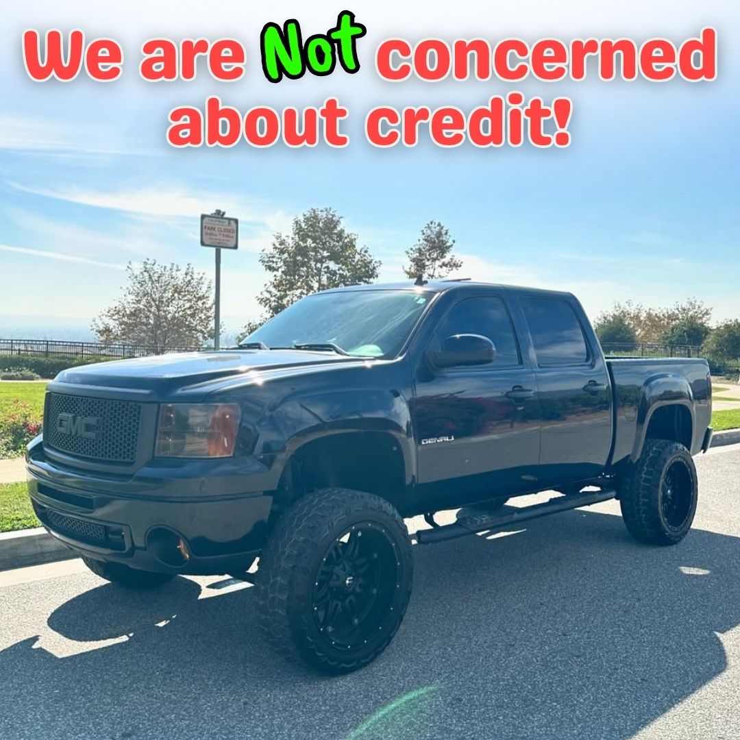 Any Credit Auto Finance Facebook ad
