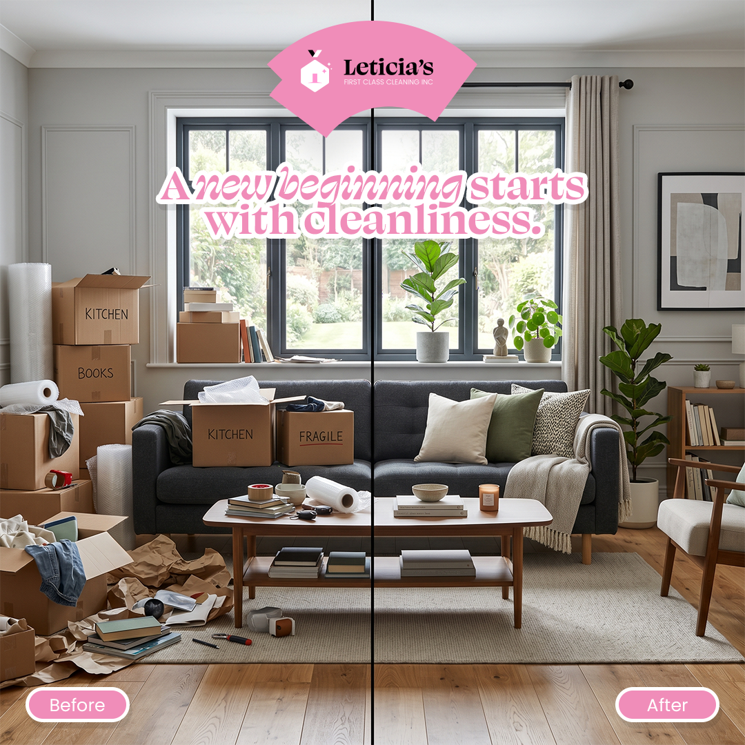 Leticia's First Class Cleaning Services Inc Facebook ad