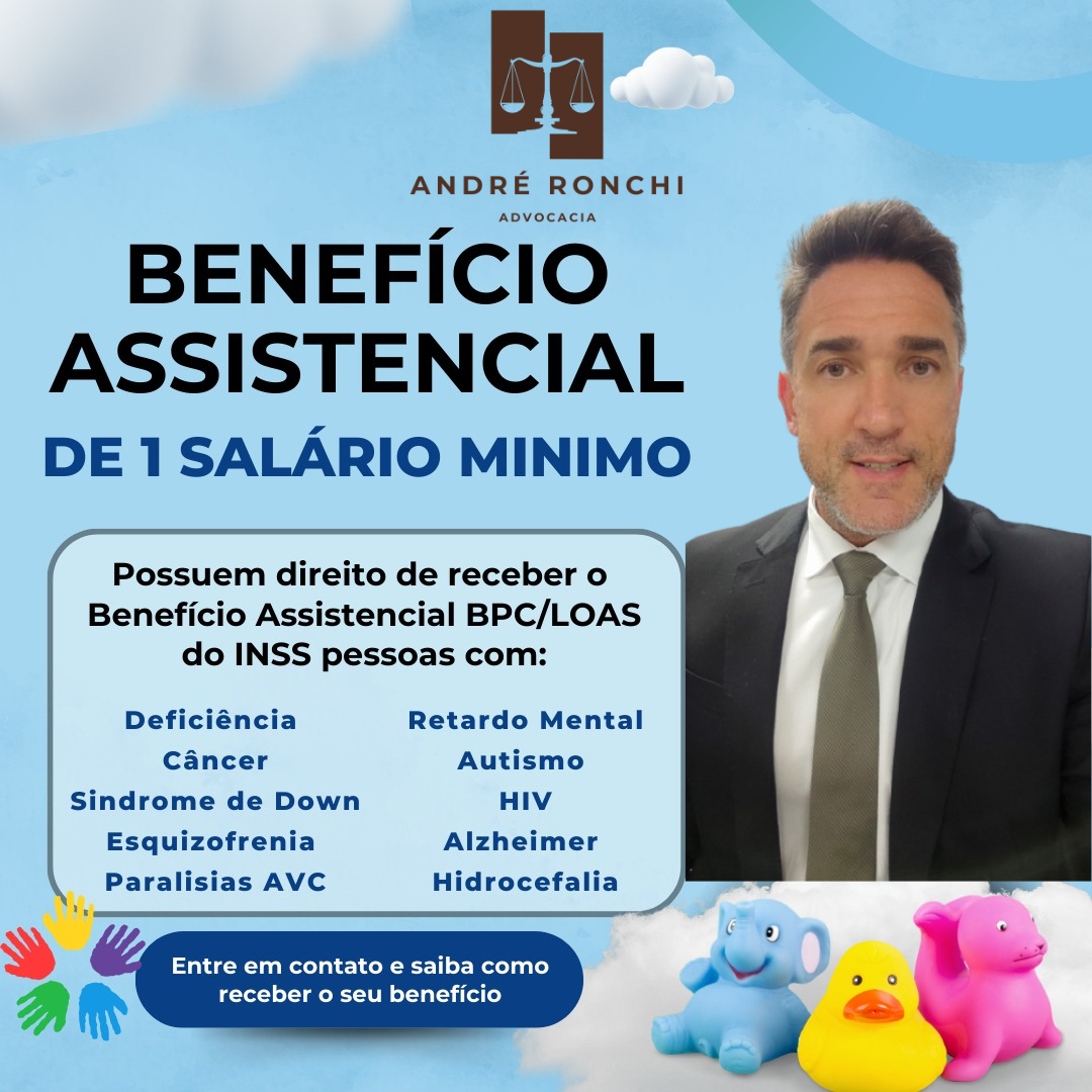 André Ronchi - Advogado Facebook ad: BPC LOAS para Deficiente, AUTISTA ou Idoso