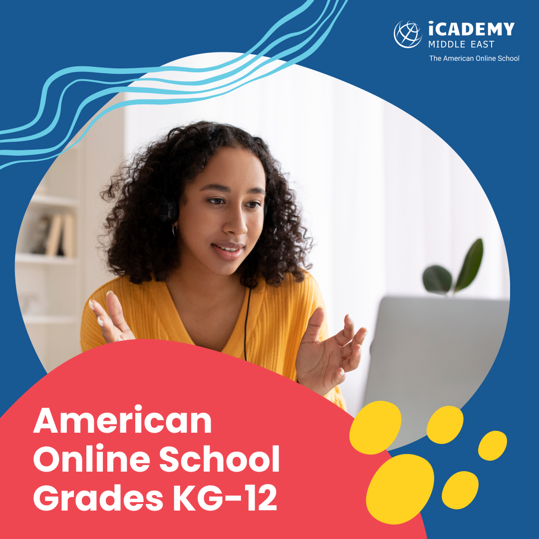 iCademy Middle East Facebook ad: Admissions Open! Apply Now