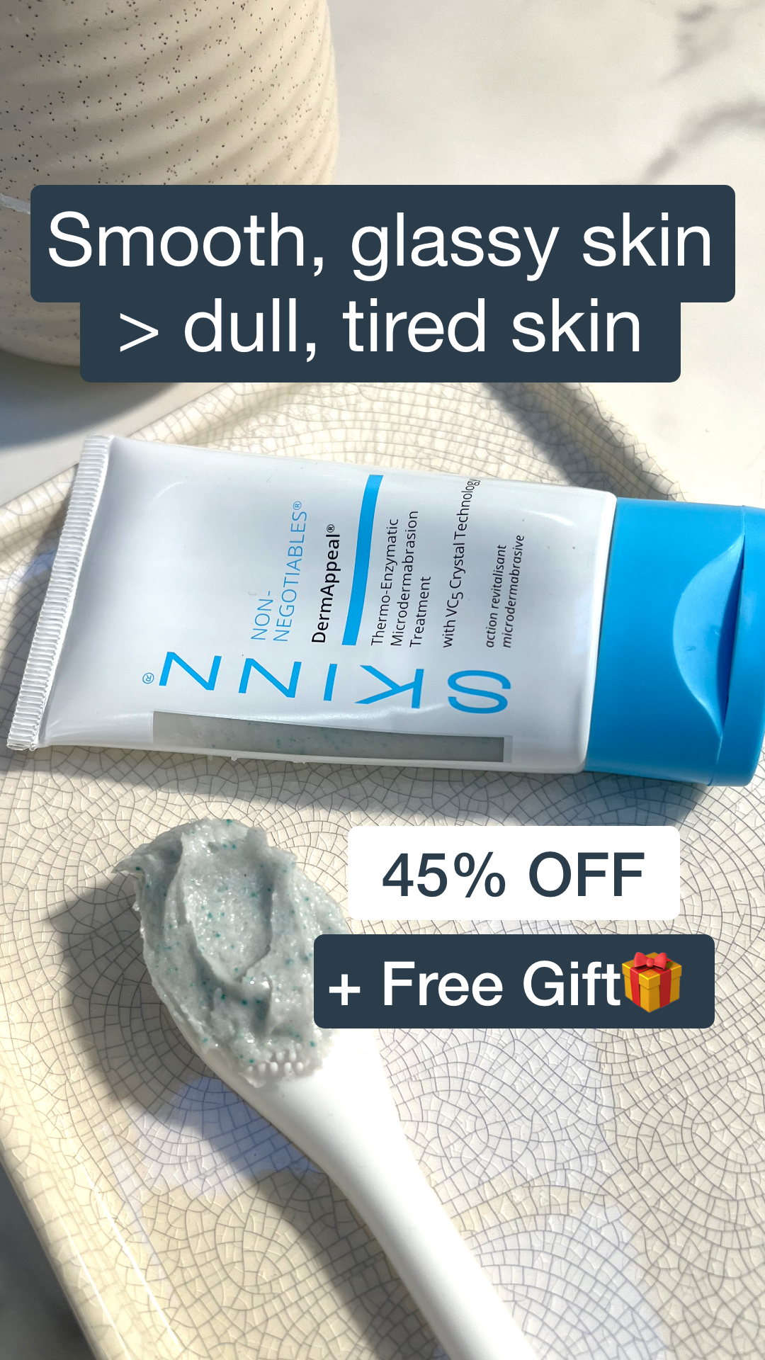 SKINN Cosmetics Facebook ad