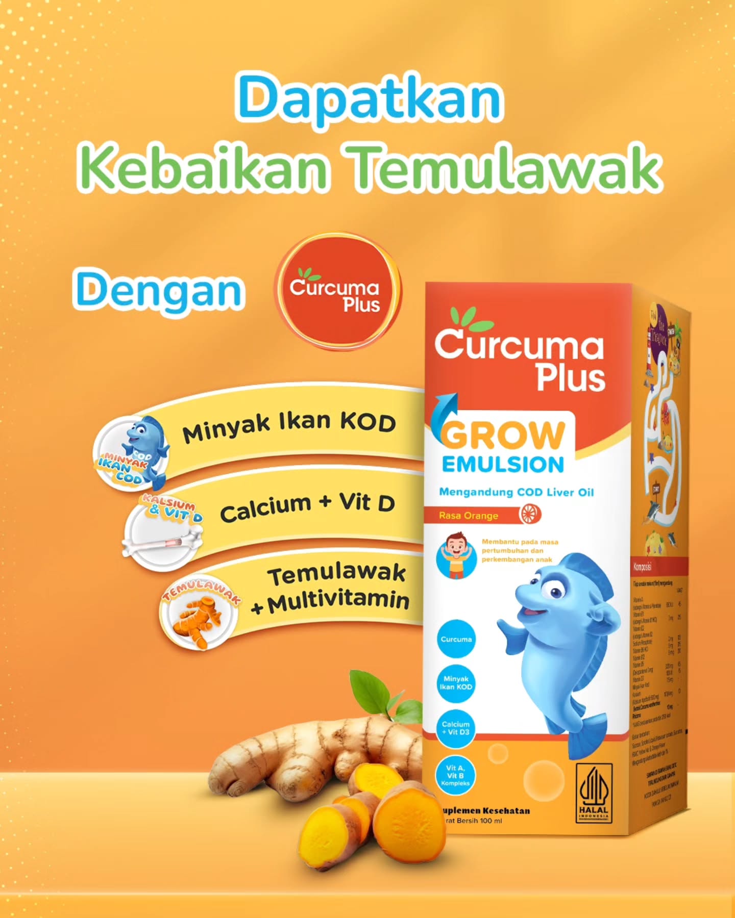 Curcuma Plus Indonesia Facebook ad