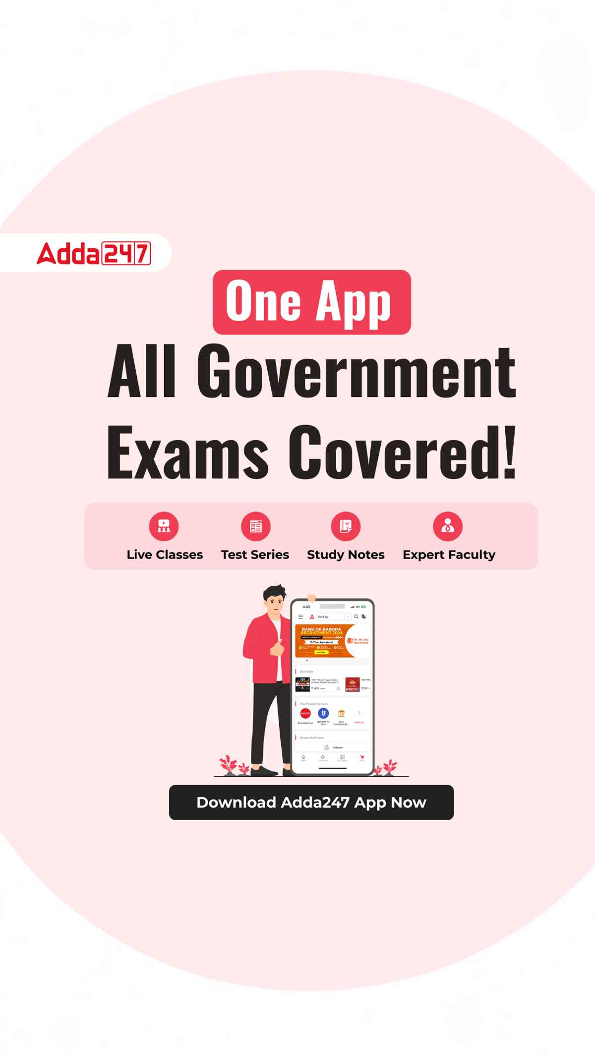Adda247 Facebook ad
