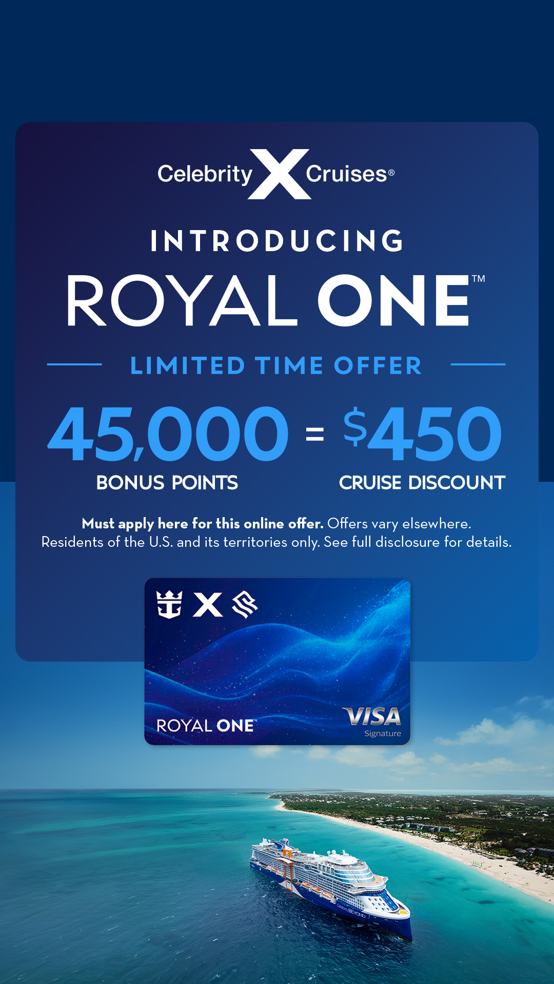 Celebrity Cruises Facebook ad