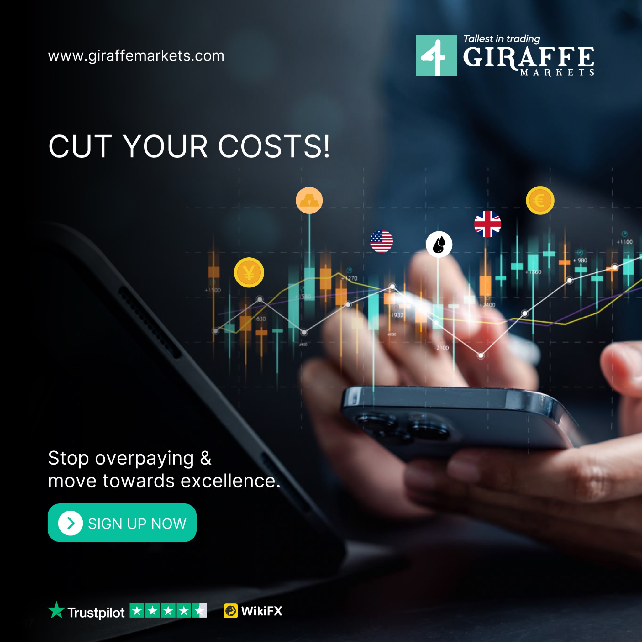 Giraffe Markets Facebook ad
