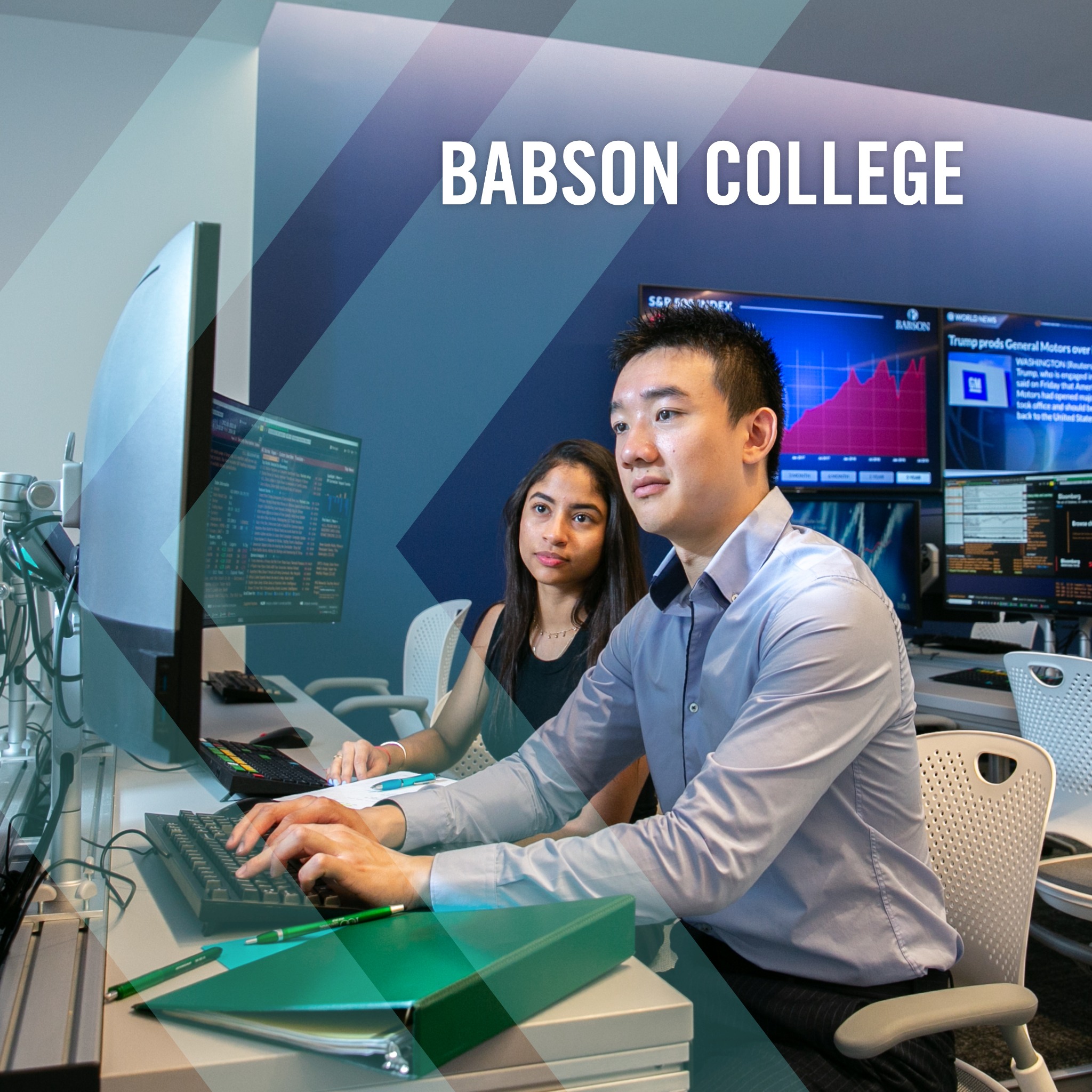 Babson College Facebook ad