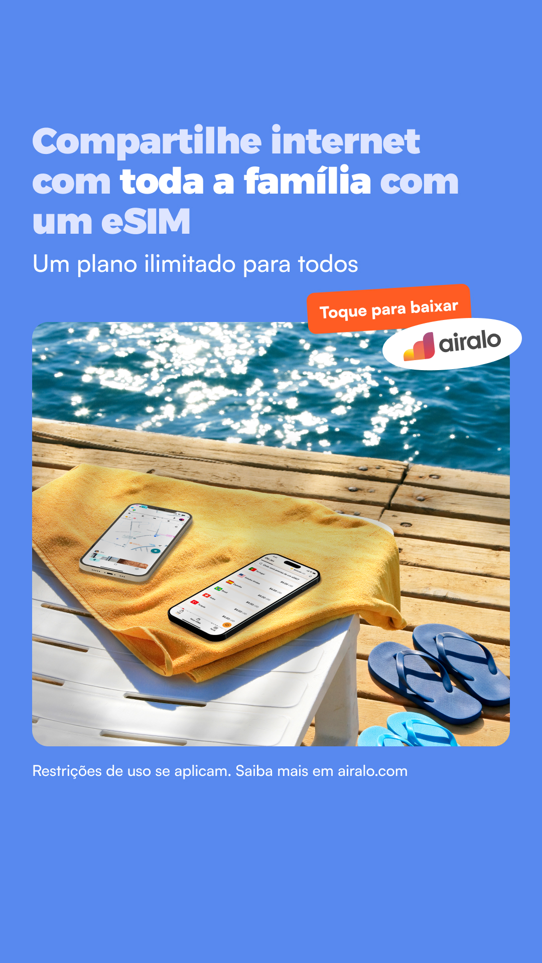 Airalo Global eSIM Store Facebook ad