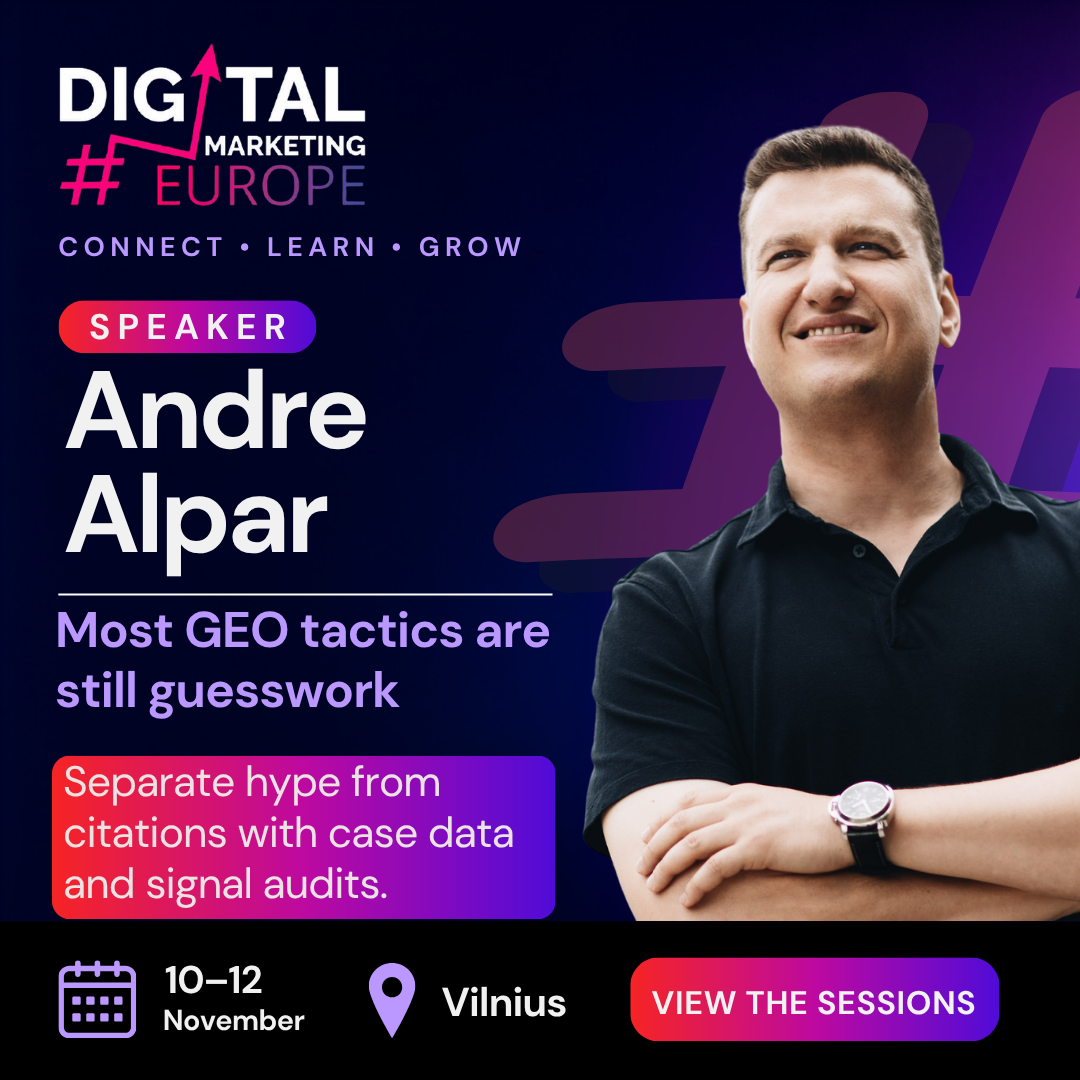 Digital Marketing Europe Facebook ad: The latest in GEO - What is hot and what is not in…