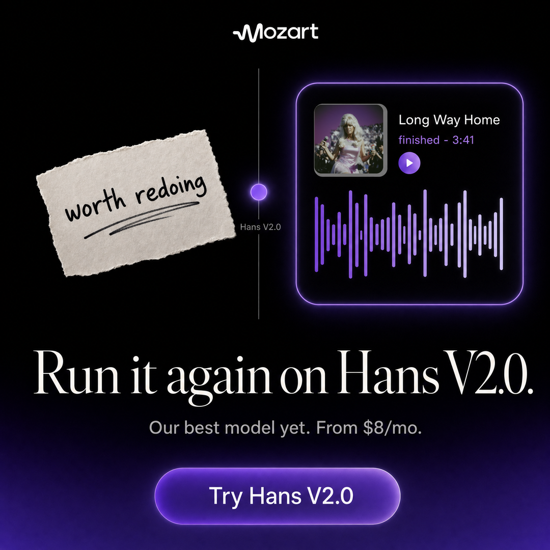 Mozart Music Facebook ad