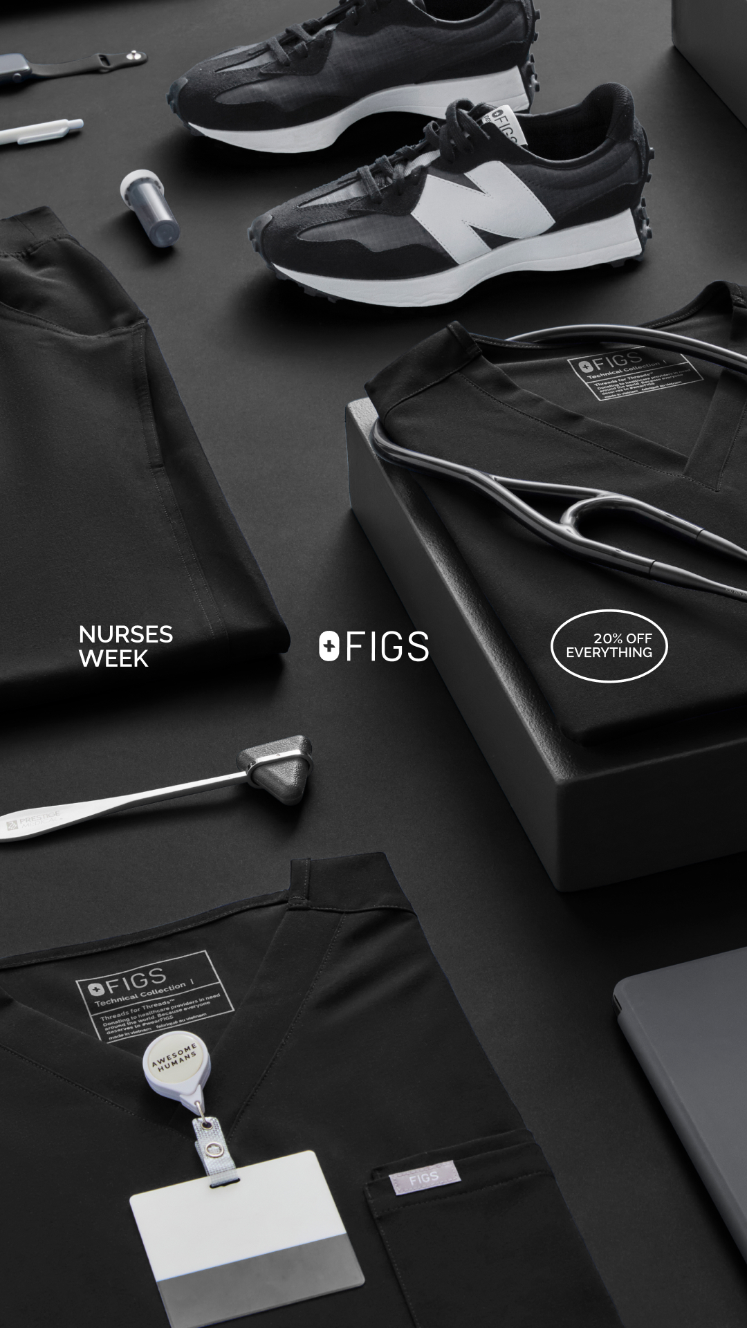 FIGS Facebook ad