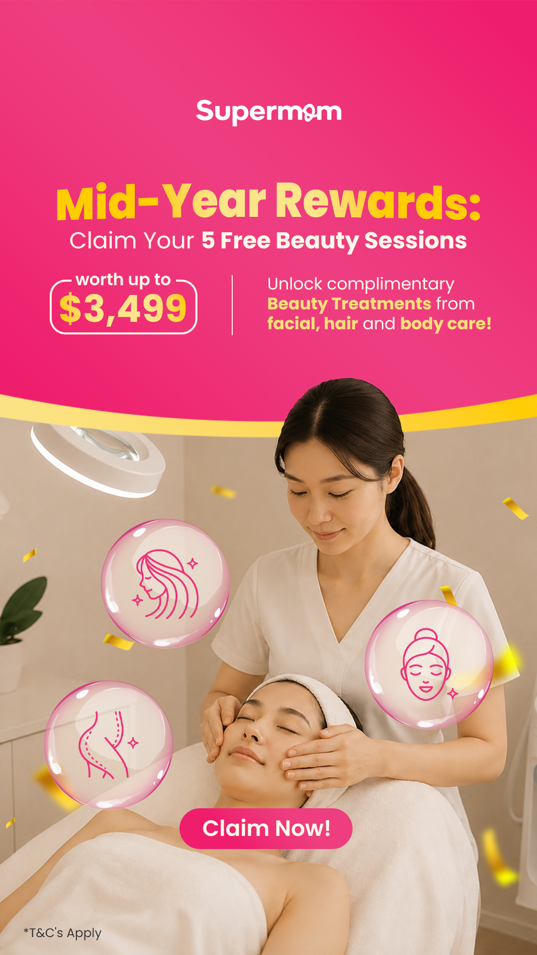 Supermom Facebook ad