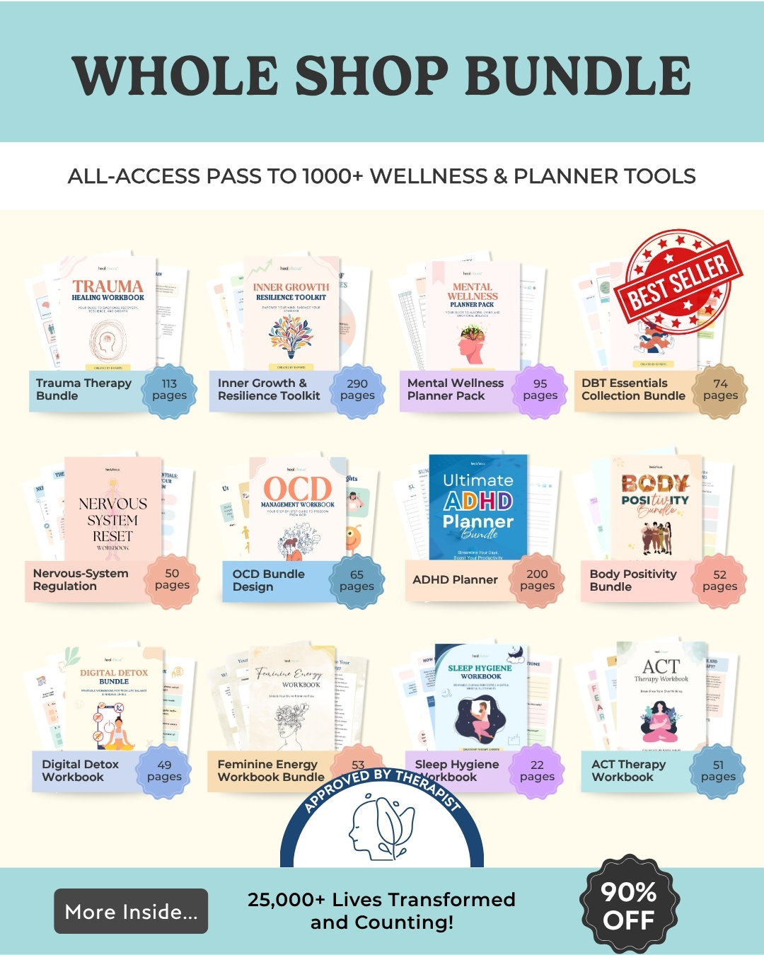 Heal & Focus Facebook ad: Still thinking it over? Save 90% today only