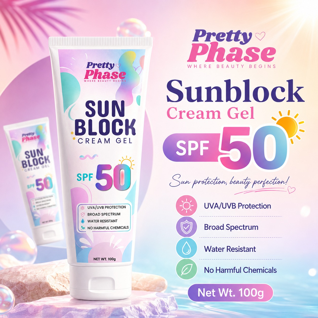 Pretty Phase Facebook ad