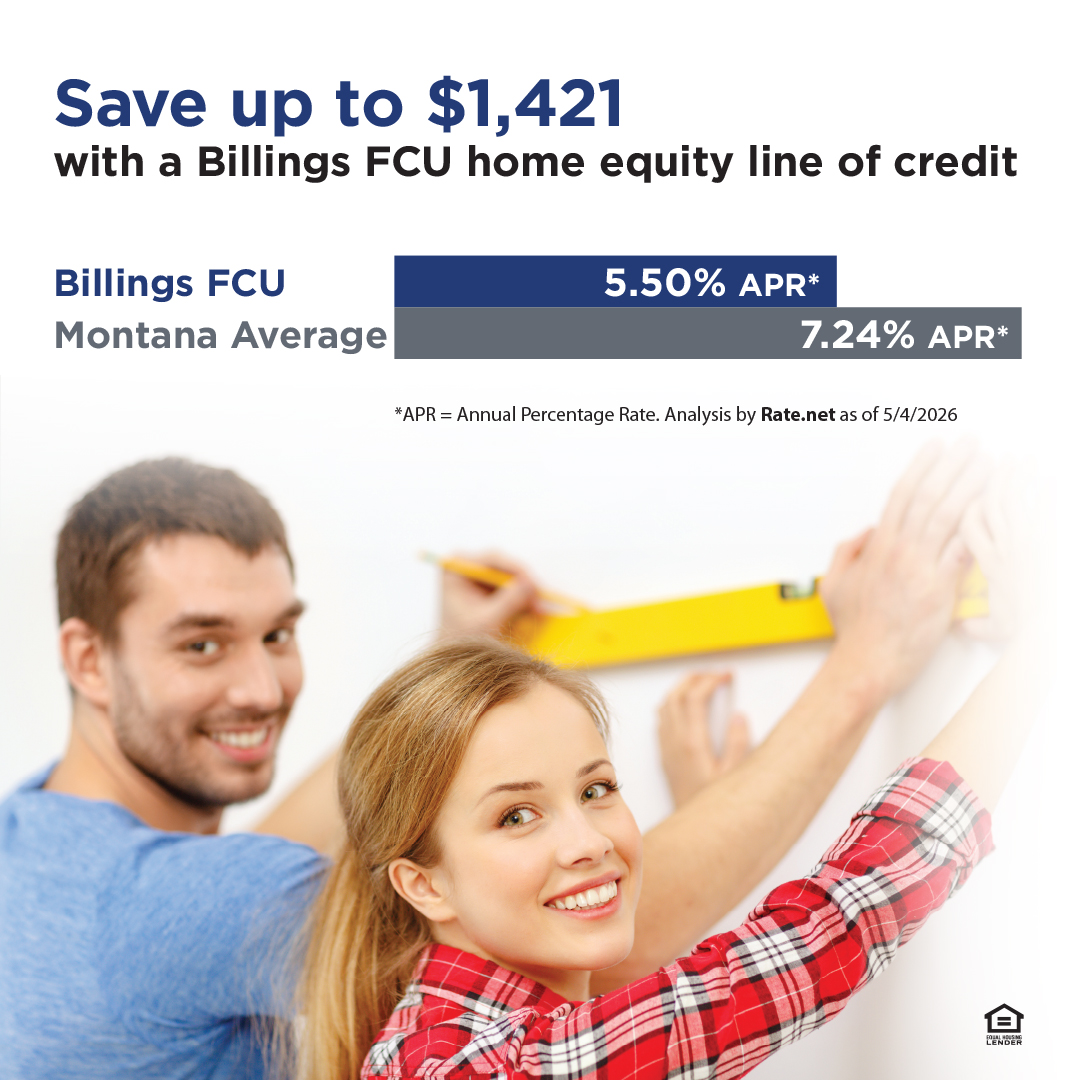 Billings Federal Credit Union Facebook ad