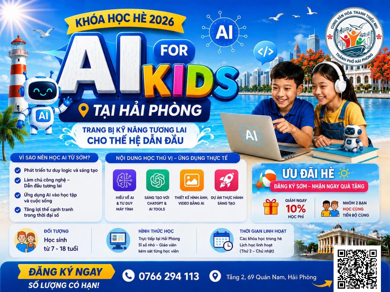 AI for Kid Hải Phòng Facebook ad