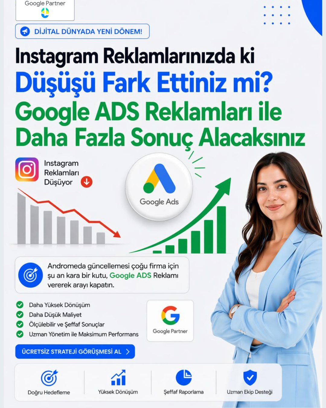 Dumu Dijital Reklam Facebook ad: Instagram reklamlarınız eskisi kadar sonuç vermiyorsa…