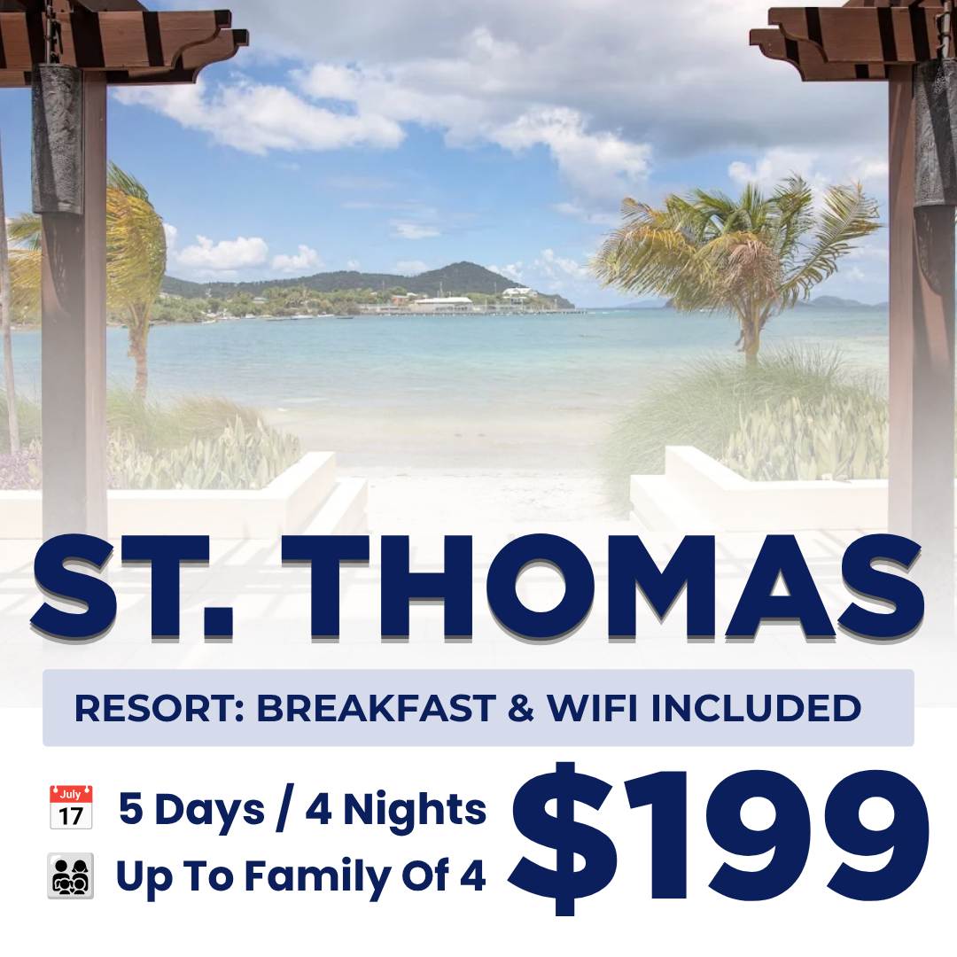 Vacation Deal Hub Facebook ad