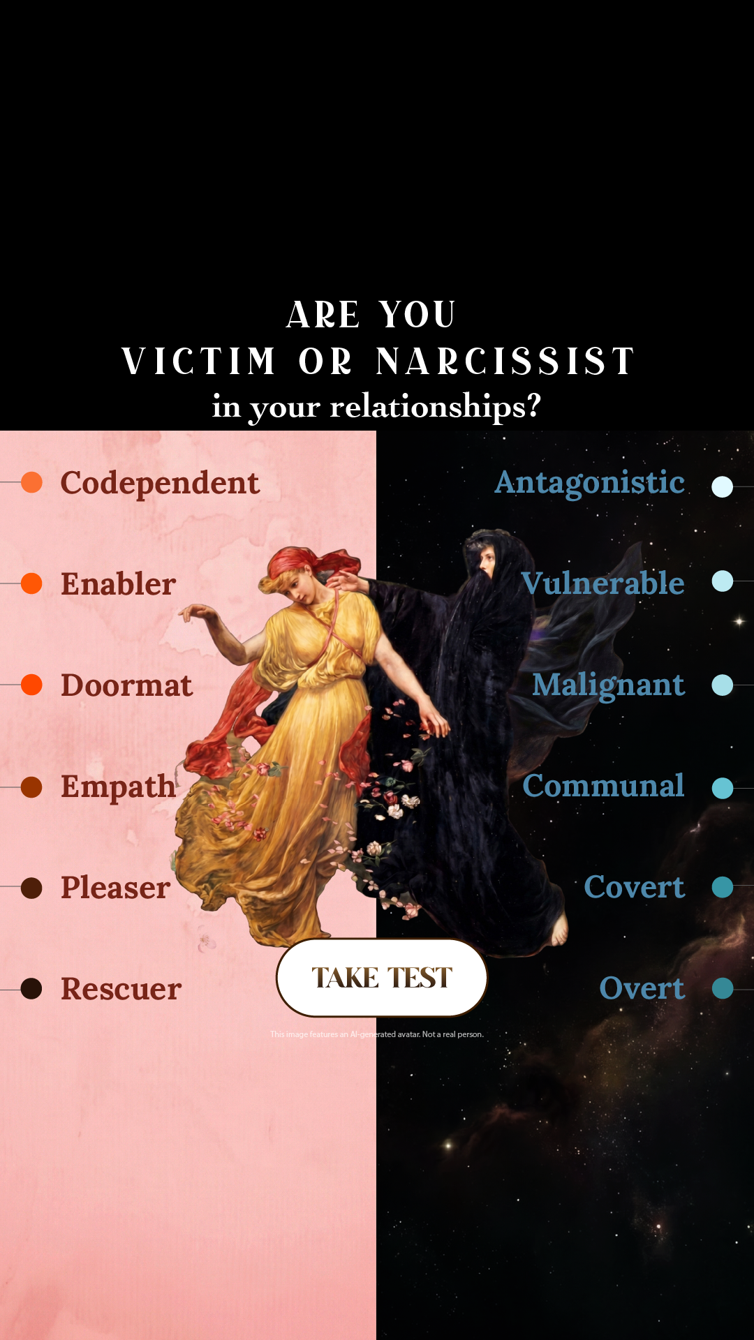Personality Type Facebook ad