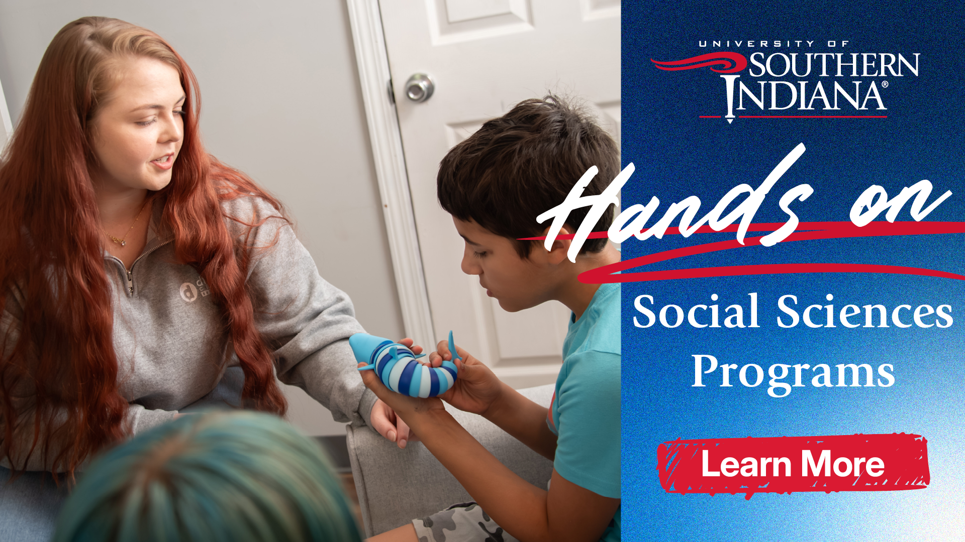 University of Southern Indiana Facebook ad from May 8, 2026