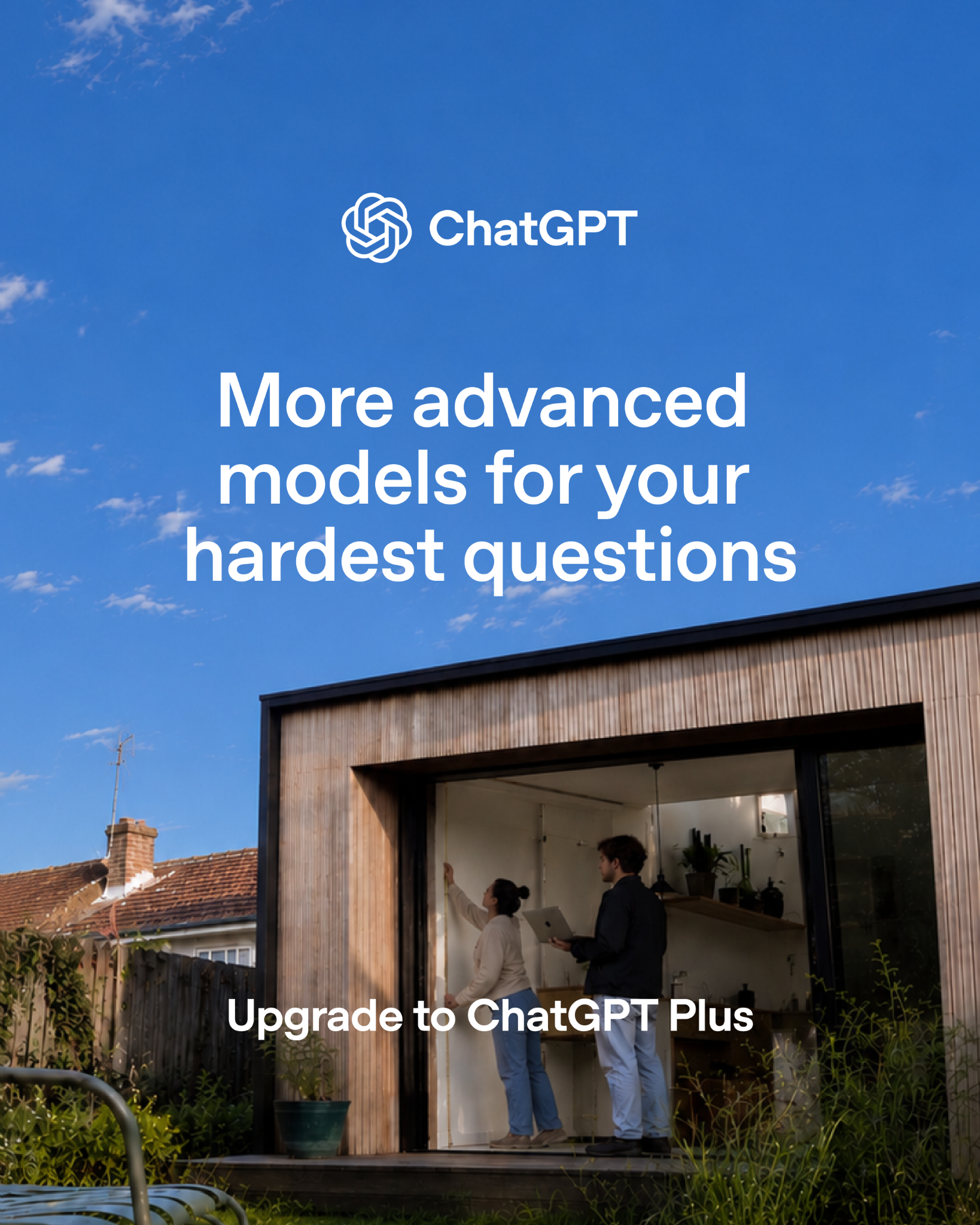 ChatGPT Facebook ad