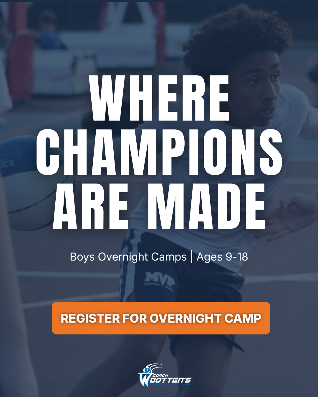 Coach Wootten's Basketball Camp Facebook ad