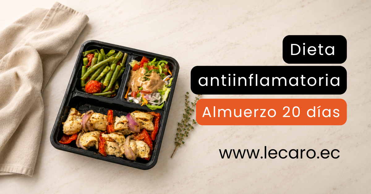 Dieta Lecaro Facebook ad: Sin harinas ni azúcar