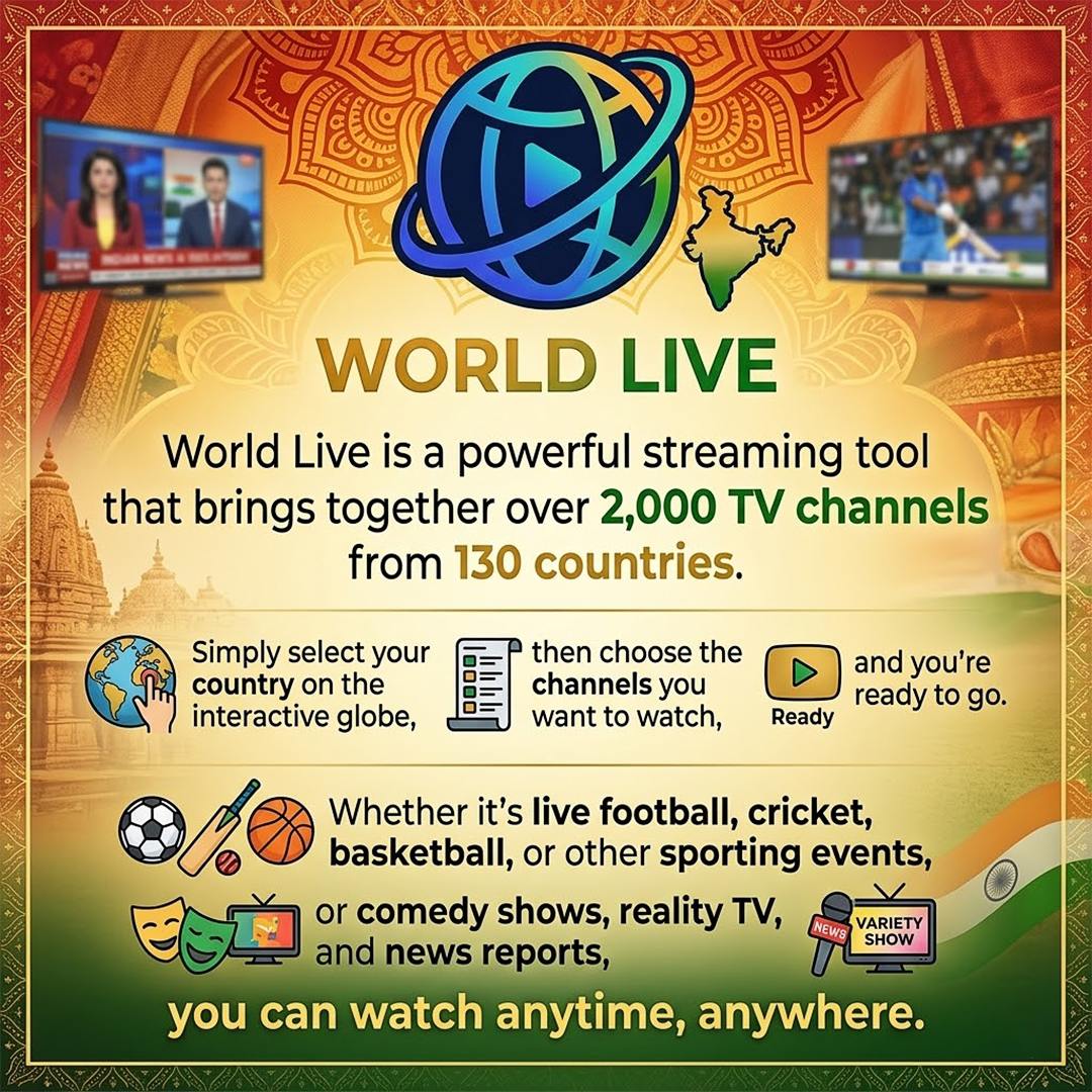 World Live Daily Facebook ad: Unlock 130+ Countries Live, Zero Ads!