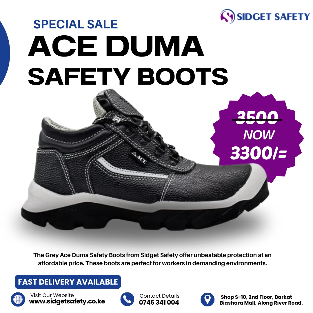 Sidget Safety Kenya. PPE Suppliers in Kenya Facebook ad