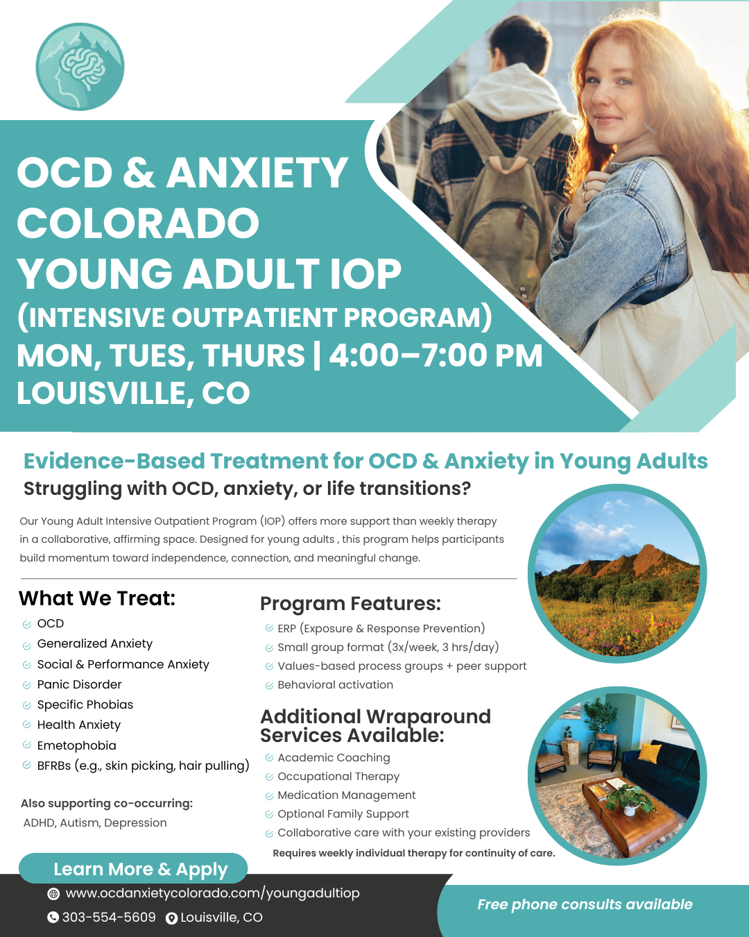 OCD & Anxiety Colorado Facebook ad from Jul 4, 2026