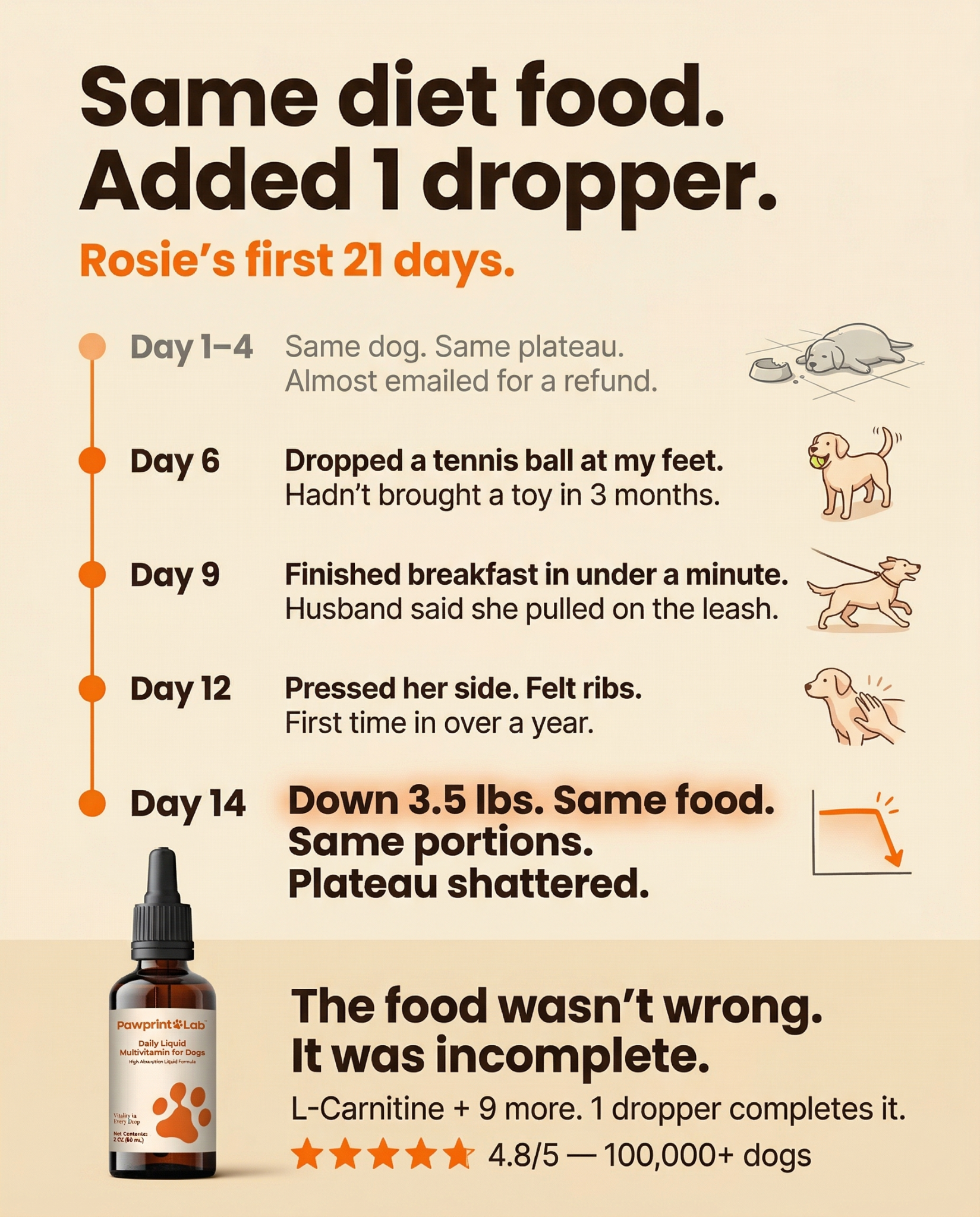 Vet-Approved Pet Products Facebook ad