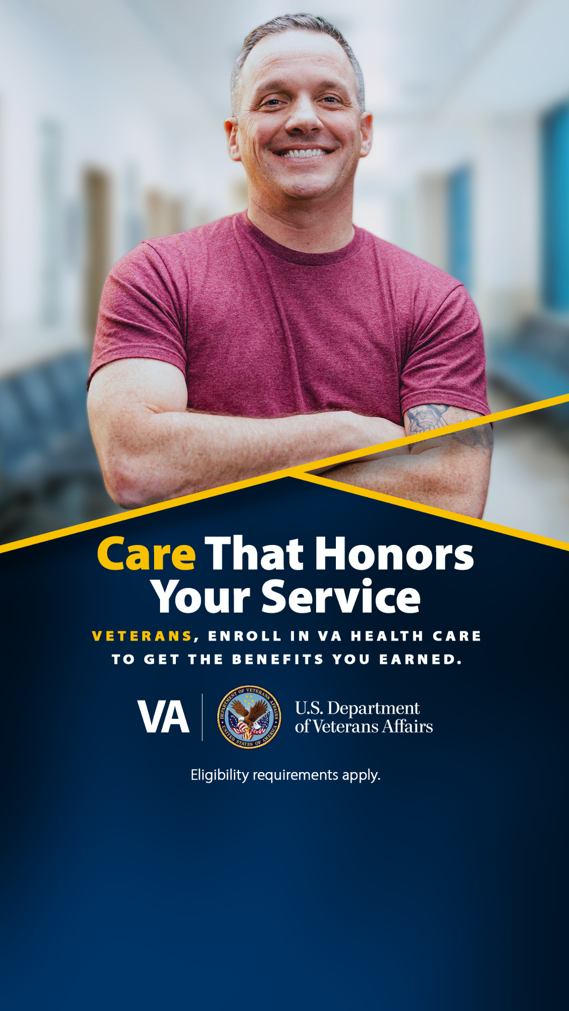 U.S. Department of Veterans Affairs Facebook ad