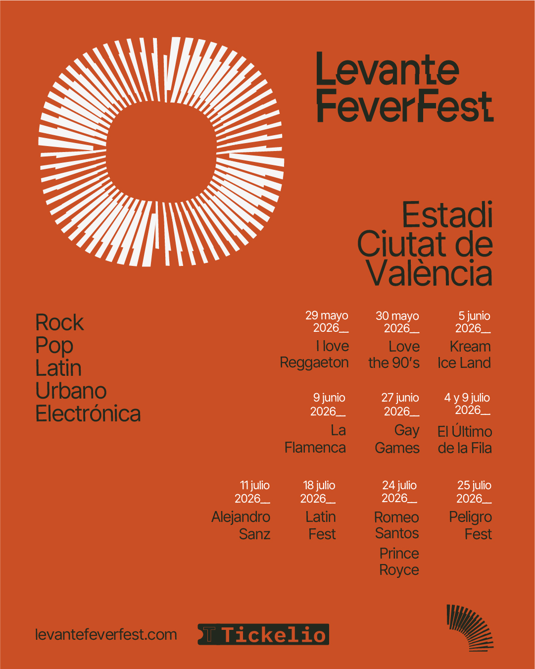 Levante Fever Fest Facebook ad from May 4, 2026