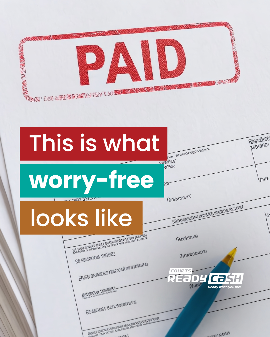 Courts Ready Cash Jamaica Facebook ad
