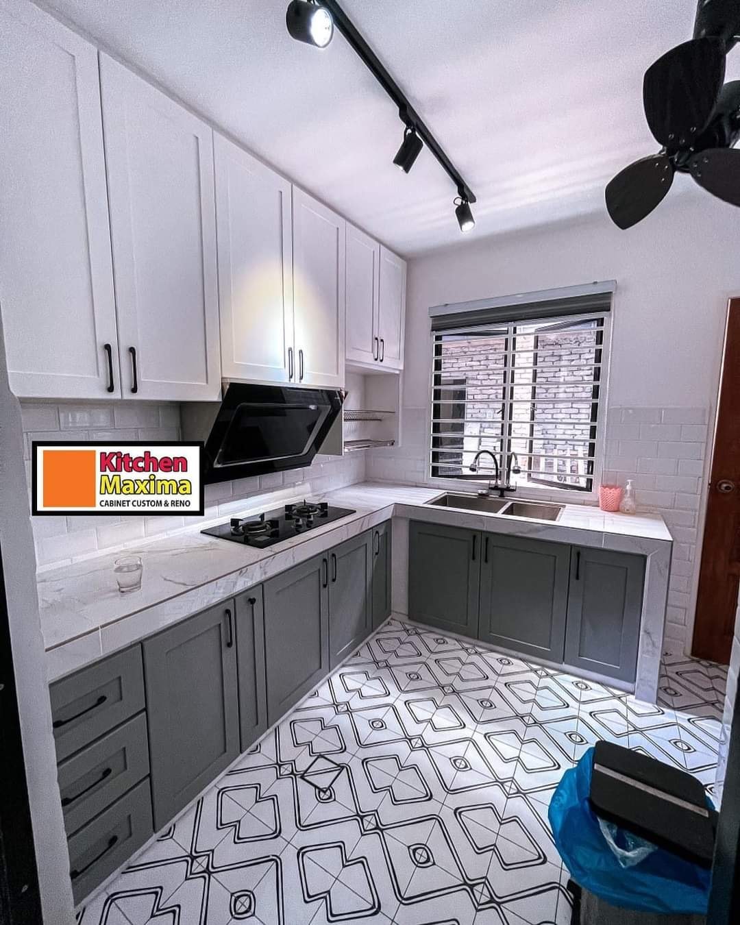 Kitchen maxima Facebook ad: BAJET 3 RIBU DAH BOLEH DAPAT KITCHEN KABINET…
