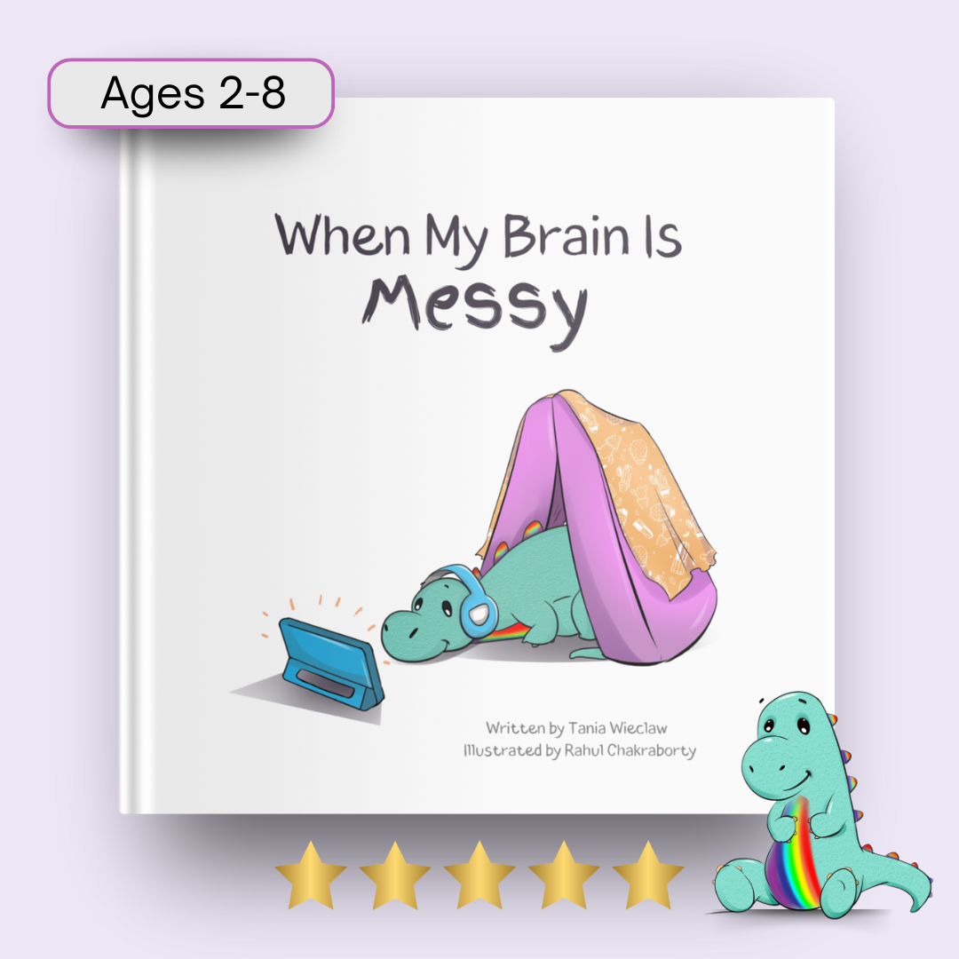 When My Brain Is Messy Facebook ad: Sensory overwhelm explained gently