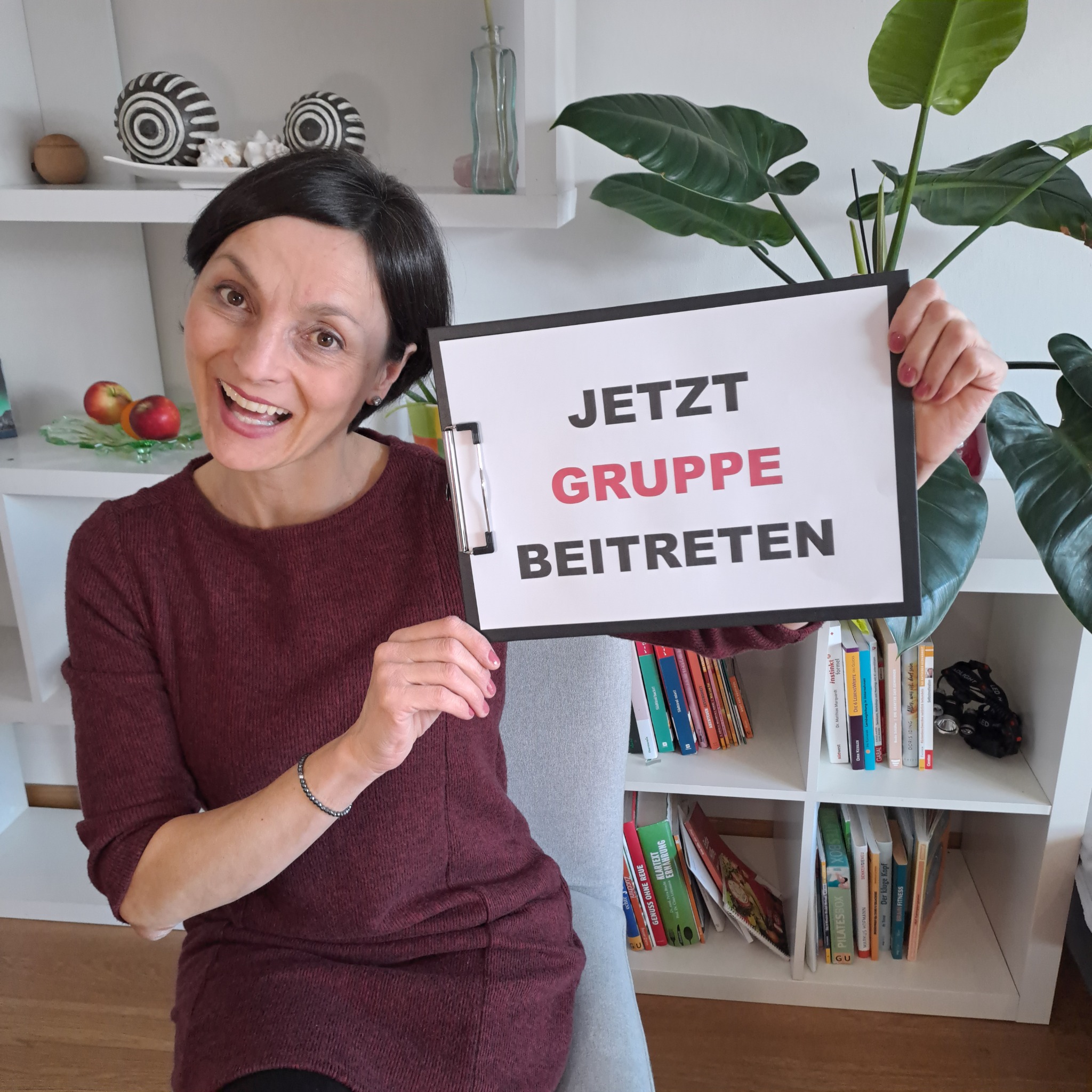 Kathrin Malfertheiner- Fit im Job Facebook ad: Jetzt Gruppe beitreten