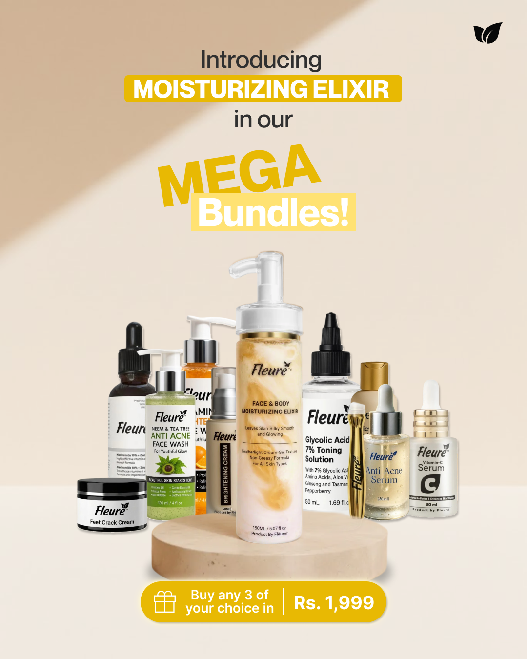 Fleuré Facebook ad