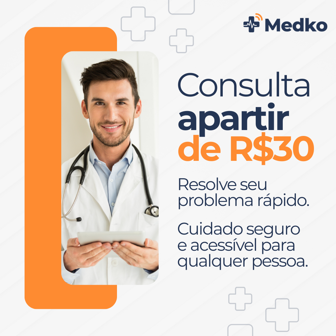 MEDKO Facebook ad: Cuidar da saúde ficou mais fácil.