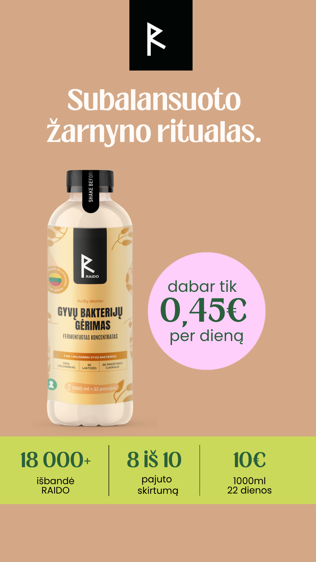 Raido.lt Facebook ad